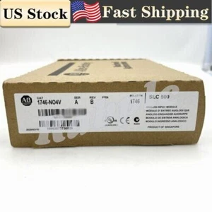 Nowy fabrycznie uszczelniony moduł wyjścia analogowego PLC AB 1746-NO4V SER A SLC 500 1746NO4V - Zdjęcie 1 z 4