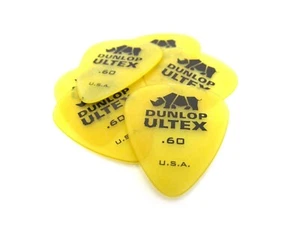 Dunlop Guitar Picks 6 Pack Ultex Standard .60 (421P) picks - Picture 1 of 7