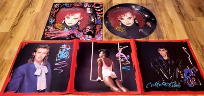 BOY GEORGE CULTURE CLUB Waking Up With The (1984 PICTURE DISC Record LP) NM - Image 1 of 2