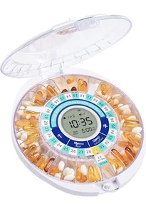 Smart Automatic Pill Dispenser - Bluetooth Automatic 28 day Pill Dispenser - Picture 1 of 6