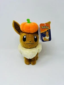 Peluche exclusivo edición limitada Pokémon Halloween 2022 Jack O' Lantern Eevee - Imagen 1 de 4