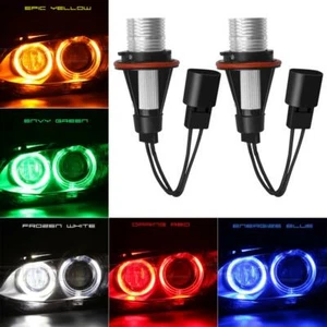 Fit For BMW 1 5 6 7 Series Angel Eyes LED Marker Light Bulb Canbus Error Free - Picture 1 of 12