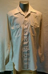 Vintage WRANGLER western shirt Size 16-34 - Picture 1 of 4