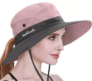 NEW Tdhdike Women's Sun Hat with Ponytail Hole UV Protection Hat - Picture 1 of 1