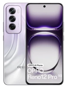 Brand New Oppo Reno 12 Pro 5G 12GB / 512GB 6.7" Screen Nebula Silver- AU Stock - Picture 1 of 10