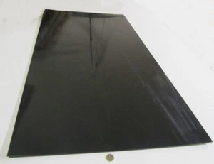 HDPE (Polyethylen) Blatt schwarz 0,125" (1/8") dick x 24" breit x 48" lang - Bild 1 von 10