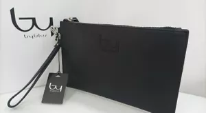 Pochette uomo BY BYBLOS CITY BYBU02A07 in eco pelle nera piatta - Foto 1 di 6
