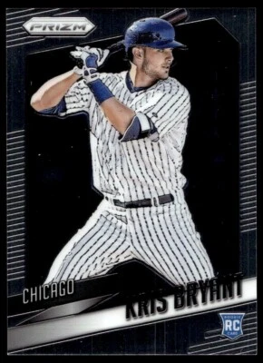 2015 Panini Prizm Kris Bryant Rookie G3 /500 Chicago Cubs #1 - Image 1 of 2