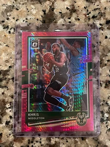 🔥2020-21 Donruss Optic Hyper Pink Prizm Khris Middleton Bucks🔥 - Picture 1 of 1