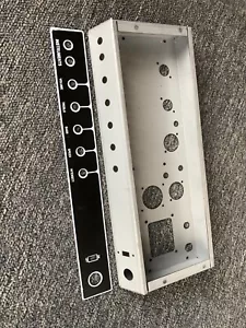 Vibro Champ type chassis-18gauge, finished Black face plate 18 steel. - Picture 1 of 5