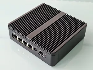 Mini PC Intel N100 8GB DDR5 256GB NVMe Quad 2.5Gb Ethernet i226 Router Server - Picture 1 of 11