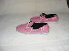 Vans Off The Wall Pink Canvas Deck Shoes - Size W5.5 M4
