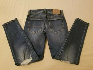 Mens New American Eagle Outfitters Skinny Jeans 26x28 Denim Pants - Picture 1 of 11
