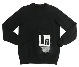 Rick Owens Herren Large DRKSHDW Sweater Crewneck Sweatshirt Schwarz Pulli - Bild 1 von 12