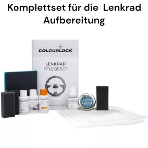 Colourlock Leather Repair Set Steering Wheel Care Set Black - Bild 1 von 6