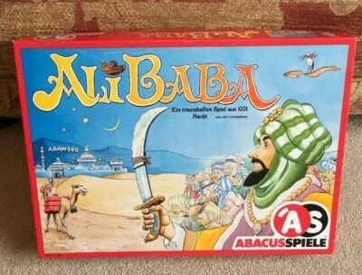 JEU DE SOCIÉTÉ ANCIEN ALI BABA 1993 ABACUS SPIELE - ALLEMAND + NOTICE ANGLAISE - Photo 1/4