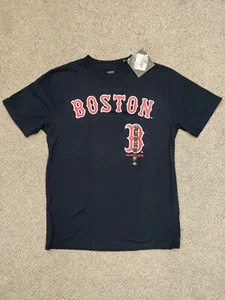 Original Merchandise Jungen LG 12/14 Kurzarm blau Boston Red Sox T-Shirt neu mit Etikett - Bild 1 von 4