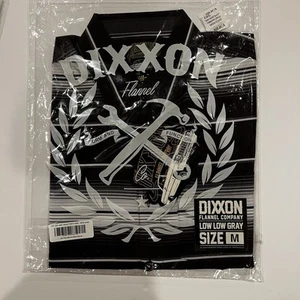 🛠 Dixxon Flannel Co 🛠 Mens Medium The Low Low Gray Party Shirt - Picture 1 of 1