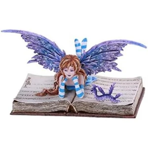 Amy Brown Bookworm FAE Fairy Resin Collectible Figurine - Picture 1 of 3