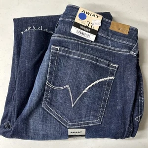 Ariat Jeans Damen Hose 31L London Wide Leg Perfect Rise Rascal Western - Bild 1 von 13