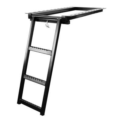 LKW Aufstiegsleiter Ausziehleiter 3 stufig Einstiegsleiter Trittleiter Leiter - Bild 1 von 4
