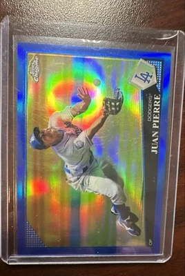 2009 Topps Chrome - Juan Pierre #36 Blue Refractor /199 - Image 1 of 2