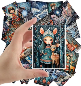 Large Stickers 24 Pcs (2.5"X3.5" Each) Amazing Illustrations of Children Excited - Picture 1 of 2