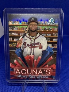 Ronald Acuña Jr. 2025 Bowman Chrome Hobby Stars #HS-10 Atlanta Braves - Imagen 1 de 2