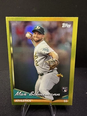 2024 Topps Archives - 1994 Topps Max Schuemann #268 Yellow Foilboard (RC) - Image 1 of 2