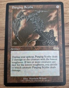 MTG Magic The Gathering/ Urza's Saga /Purging Scythe/ Rare - Bild 1 von 1