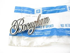 NOS OEM GM 20357363 Cadillac Brougham Fender Emblem - Picture 1 of 4