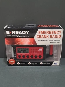 Midland ER310 Emergency Hand Crank Battery Solar Radio Flashlight Portable Power - Picture 1 of 4