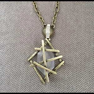 JEWELMINT Brass Gold Necklace - Picture 1 of 3