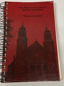 GILMAN MINNESOTA COOKBOOK SS Peter & Paul Catholic Church Polish Recipes 1983 - Picture 1 of 8