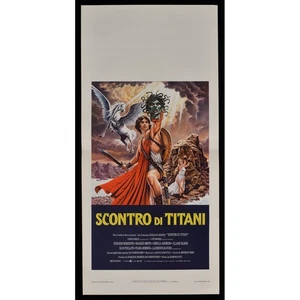 locandina SCONTRO DI TITANI meredith davis ursula andress bloom robson B221 - Imagen 1 de 3