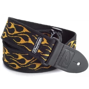 Dunlop D38-11OY 2in Classic nylon guitar strap. Flambe Orange/Yellow, D-38 - Picture 1 of 2