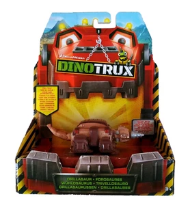 Dreamworks DINOTRUX DINO TRUX DRILLASAUR TRIVELLOSAURO DKD67 Mattel 2016 Nuovo - Imagen 1 de 2