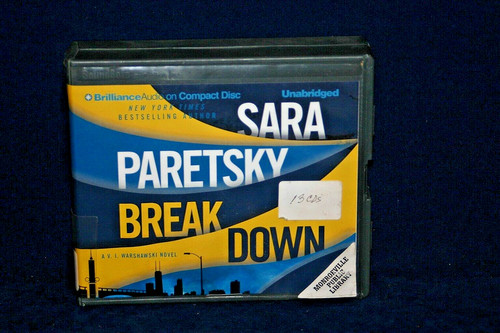 BREAK DOWN by Sara Paretsky Audio Book on CD ex-library | eBay