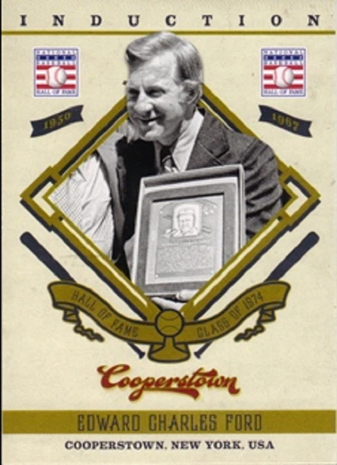 Whitey Ford 2012 Panini Cooperstown Induction #8 HIGH GRADE - Image 1 of 2