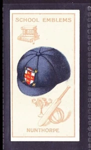 YORK, NUNTHORPE SECONDARY SCHOOL - 90 + year old English Tobacco Card # 8 - Picture 1 of 2