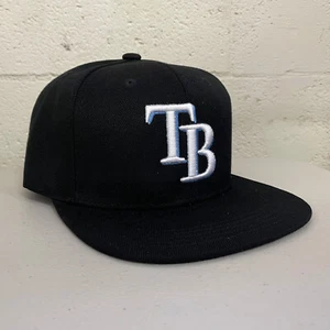 Tampa Bay Rays Snap Back Gorra Sombrero Diablo TB Bordado Ajustable Billete Plano - Imagen 1 de 5