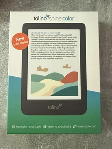 Tolino Shine Color 16 GB eReader Schwarz ( Neu / OVP ) - Bild 1 von 3
