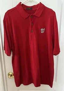 MLB Washington Nationals Red T-Shirt Size Large Excellent Condition - Picture 1 of 2