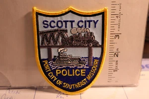 police patch SCOTT CITY POLICE MISSOURI - Bild 1 von 1