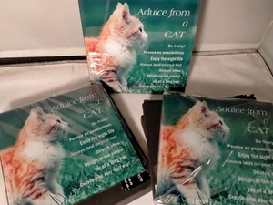 Get Posh Australia “Advice From A Cat” Inspirational Plaques – 3 pcs. - Picture 1 of 10