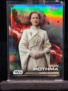 Star Wars Mon Mothma Refractor 2024 Topps Chrome #8 - Picture 1 of 3