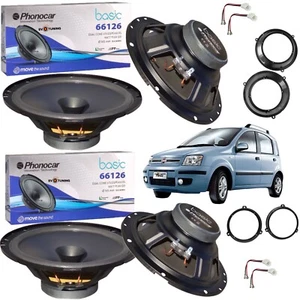 Kit 4 Casse Altoparlanti Anteriori e Posteriori per Fiat Panda 169 dal 2003-11 - Afbeelding 1 van 14