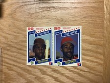 1987 M&M’s Staring Lineup Uncut Cards #23&24 Tony Gwynn & Ozzie Smith