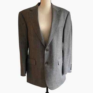 brooks brothers herringbone wool jacket - Picture 1 of 8