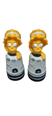 The Simpsons Black Lisa Simpson Pawn Chess Replacement Piece Lot of 2 - Image 1 of 4